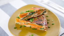 Spinach and Sweet Potato Tortilla